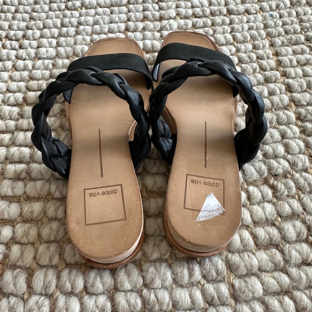 Dolce Vita braided slip on sandals size 7 - Picture 2 of 7